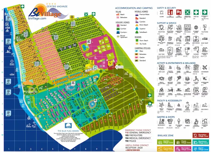 Plattegrond Bi Village