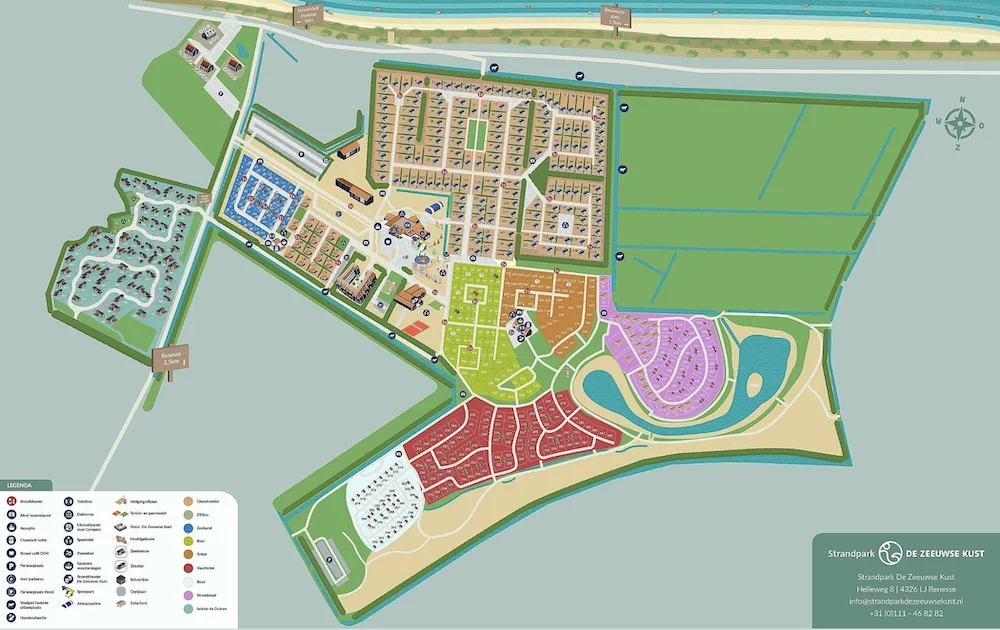 Map Zeeuwse Kust