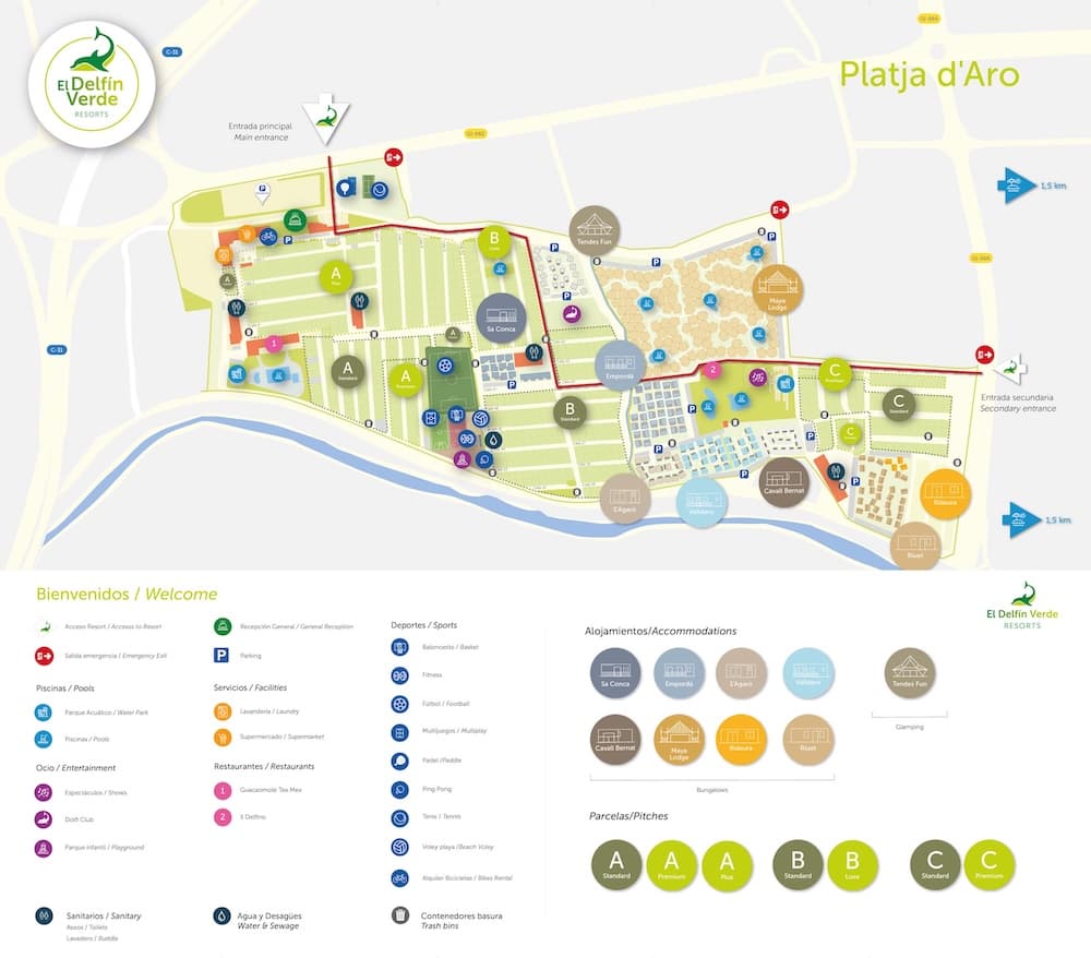 Map El Delfin Verde