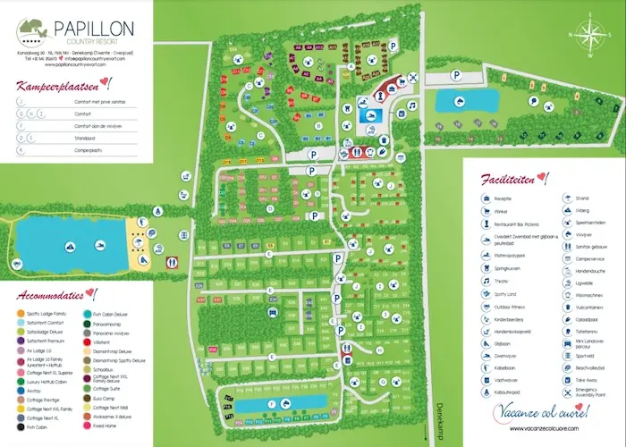 Plattegrond Papillon Country