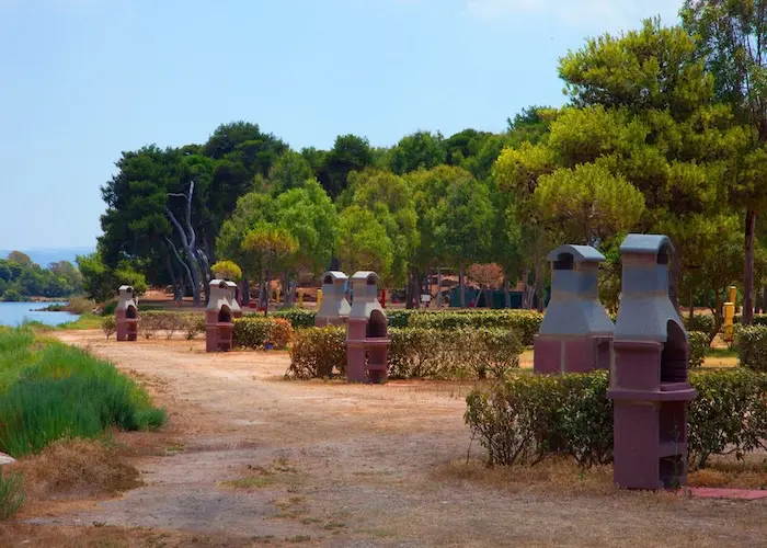 Luxe kampeerplekken op Camping Laguna Blu