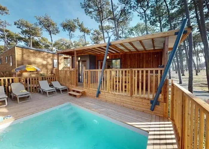 Privé zwembad Camping Le Vieux Port