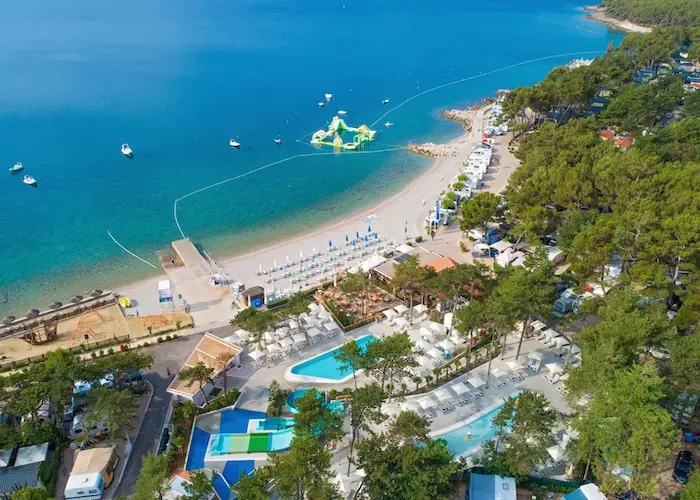 Overzicht Camping Jezevac