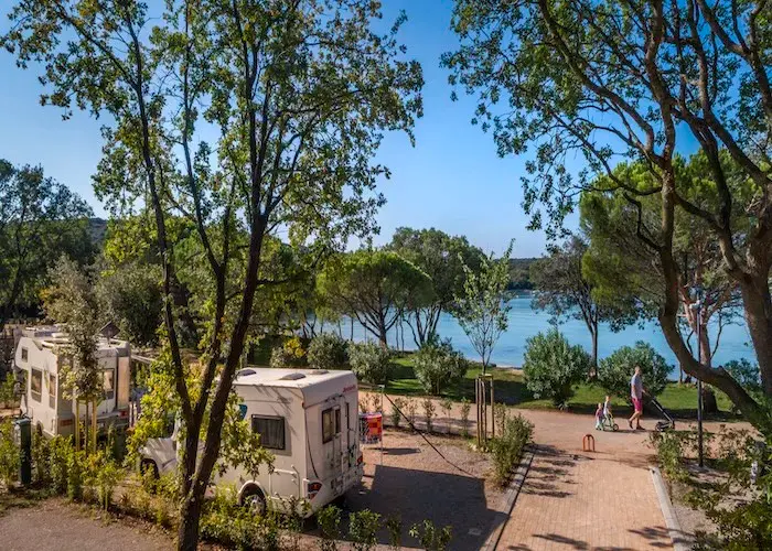 Luxe kampeerplek Camping Vestar